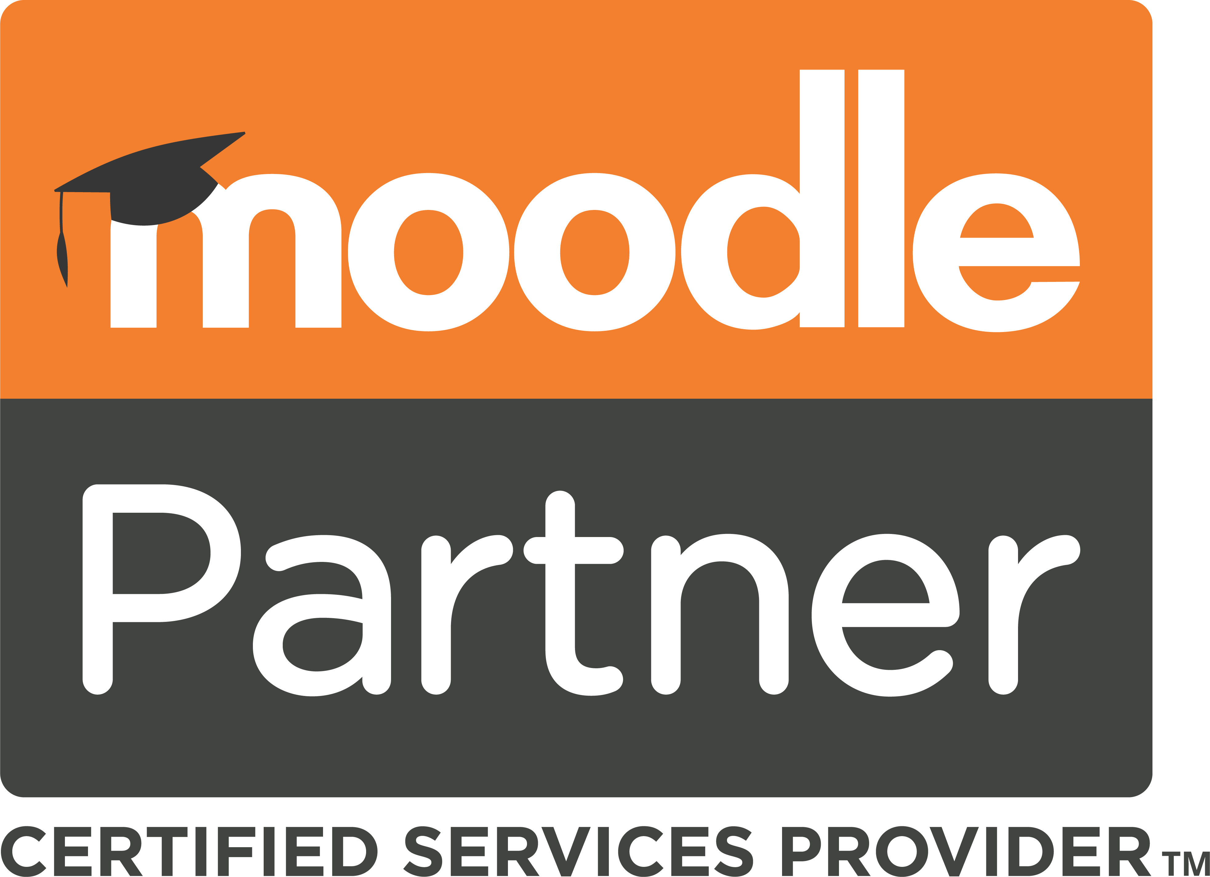 Moodle Partner logo