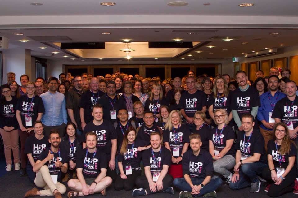 H5P conference group photo